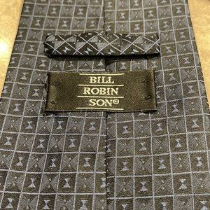 Bill Robin Son Tie. 100 % Silk Hand Made